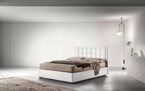 Moderní čalouněná postel Samoa Fancy